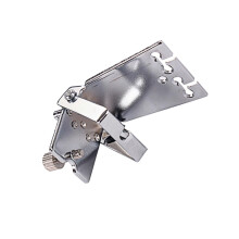 Silver Metal Banjo Tailpiece for 5 String Banjo Tremolo, Durable Construction, Smooth Control, Elegant Finish