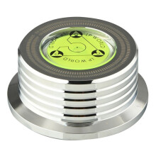 Alluminio Vinile Record Peso HiFi 50HZ LP Disco Stabilizzatore Giradischi Vinile Lega di Alluminio Peso Morsetto Argento