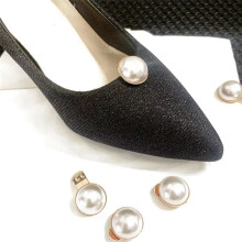 4 PièCes  Perle DéCoration Clip Chaussures à Talons Hauts DéCoration Breloque Boucle MariéE Chaussure Clip Accessoires de Mariage pour les