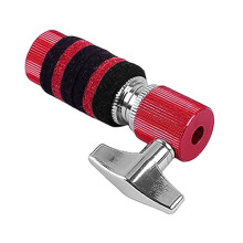 Hihat Clutch for Drum Kit, Durable Metal Replacement with Precision Cymbal Control, Red
