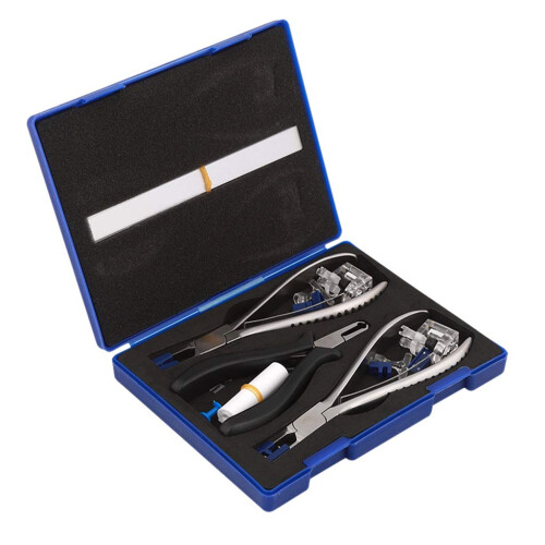 Professional Rimless Eyeglass  Tools Set with Precision Grip Control and Durable Metal Construction