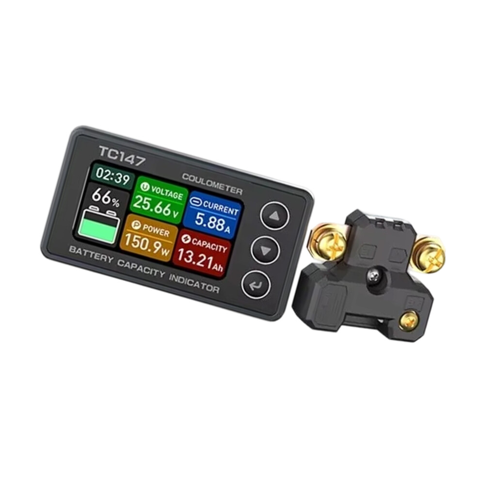 30A/75A Color Screen Coulomb Meter For Battery Voltage-Cs30 7696001838082