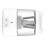 Adorable Plastic Electric Pencil Sharpener Large Capacity-White 1