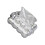 Waterproof Plastic Tissue Stand For-Transparent color Ordinary 1