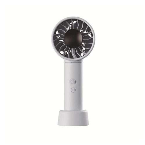 Tragbarer Mini-Ventilator, leistungsstarker Handventilator-Grau