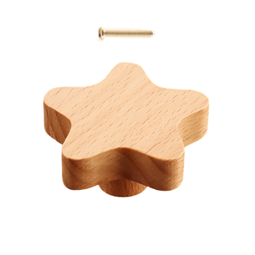 Wooden Cabinet Handle Drawer Knobs Wardrobes Handle-Ab43 7696001827574