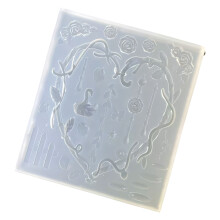 Elegant Vine Cygnus Silicone Mould For Cake Decorating Resin