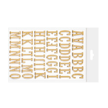 Alphabets Sticker Adhesive Letter Sticker Small-slab serif