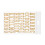 Alphabets Sticker Adhesive Letter Sticker Small-slab serif 1