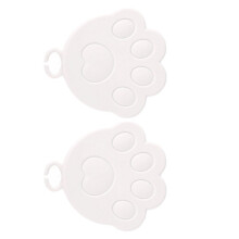Flexible Recyclable Silicone Cover For Pet Food Cans-White