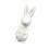 Forme de lapins de Pâques en mousse à peindre-Avec mains 25cm 1