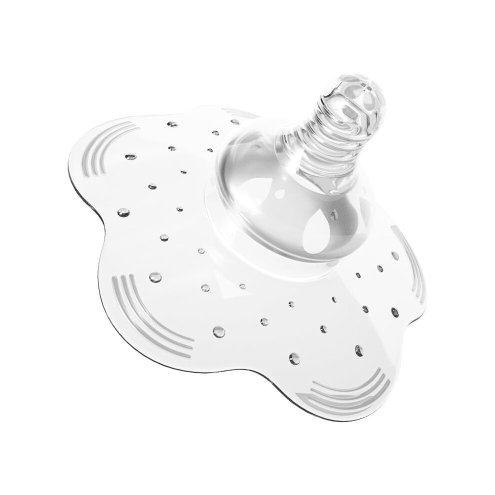 Ultra Thin Silicone Nipple Shields for Breastfeeding, BPA  24mm Reusable Design with Carry Case