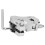 Zinc Alloy Drum Rack Mount Bracket with 360 Adjustable Tom Drum Clamp, Silver Durable Finish 1