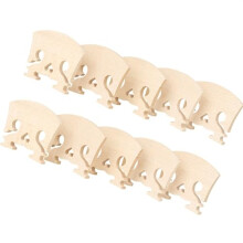 Violin Bridge 10 Pieces Set Air Dried Maple for Enhanced Sound Clarity and Easy Installation