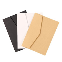 24pcs Kraft Paper Envelopes Retro Minimalist Design Vintage Business Envelopes for Letters and Gifts