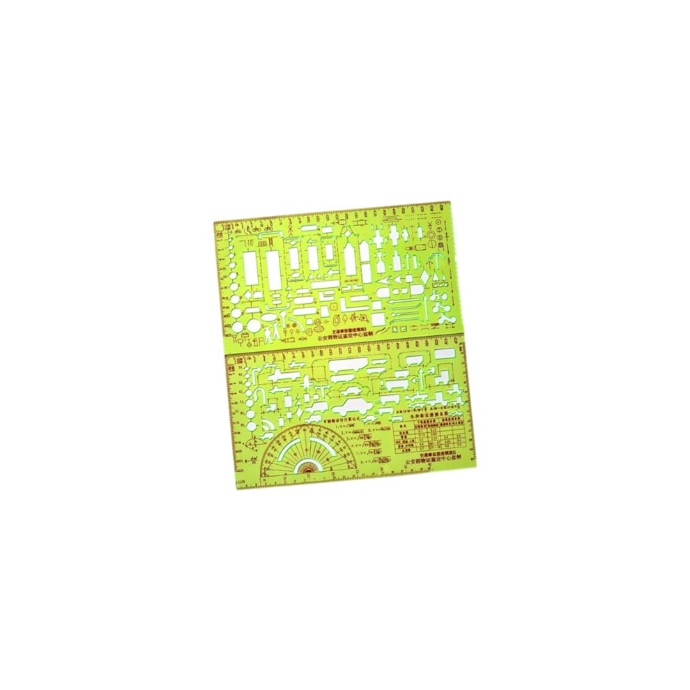 Dual Traffic Accident Scale Ruler Set For Forensic Mapping And Precision Scene Measurement 9073542264002
