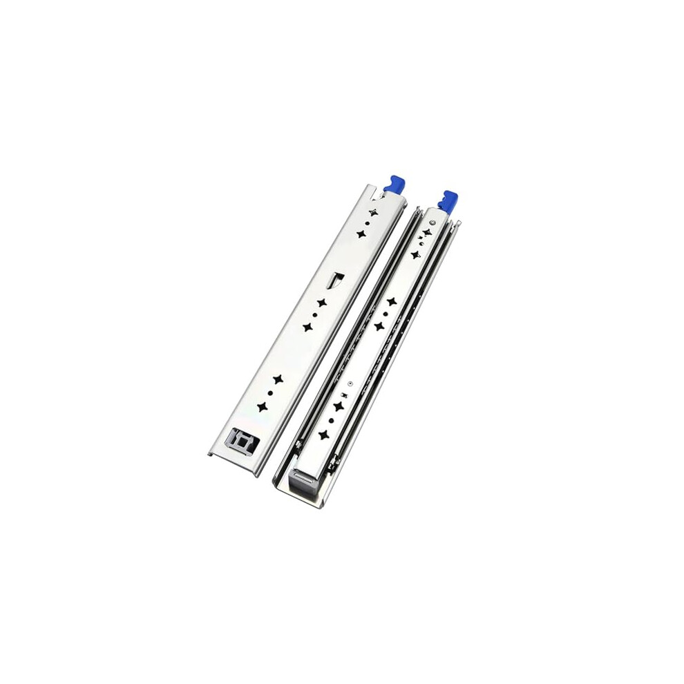Heavy Duty Drawer Slides With Lock 38In Ball Bearing Full Extension Runners 130Kg Load For Van Rv 9330225601524