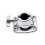Cymbal Holder Clamp Base Plate for Drum Set, Durable Metal Construction, Secure Mounting Stability 1