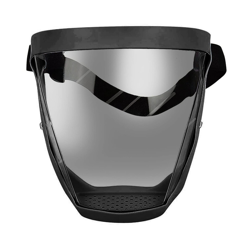 Antifog Face Shield With Hd Lens, Full Face Coverage, Reusable Clear Visor For Adults Black C 7.26.3Inch 9330225648598