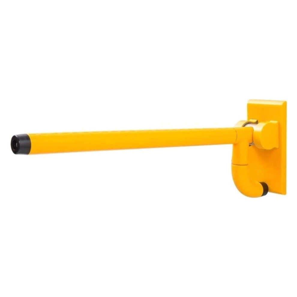 Foldable Wall Mounted Bathroom Grab Bar with NonSlip Grip and HeavyDuty Support for Elderly Safety