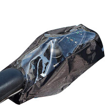 Waterproof Wheelchair Armrest Cover with Clear Electric Joystick Protector, Durable Control Cover 9.8x5.9inch