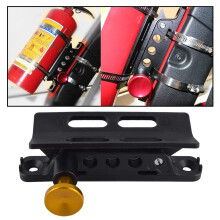 Fire Extinguisher Mount with Quick Release Adjustable Aluminum Holder for Jeep Wrangler UTV RZR