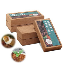 5 Pack Organic Coconut Coir Bricks for Plants,  Expansion Potting Soil with pH Balanced Formula