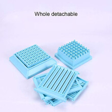 49 Holes BBQ Skewer Maker Box for Beef and Pork, Fast Kebab Making Tool with Easy Clean Design