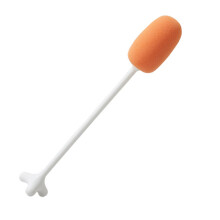 Bottle Cleaning Brush with Long Handle and 360 Sponge Head, Scratch Reusable Dishwasher Safe Scrubber for Baby Bottles and Glasses