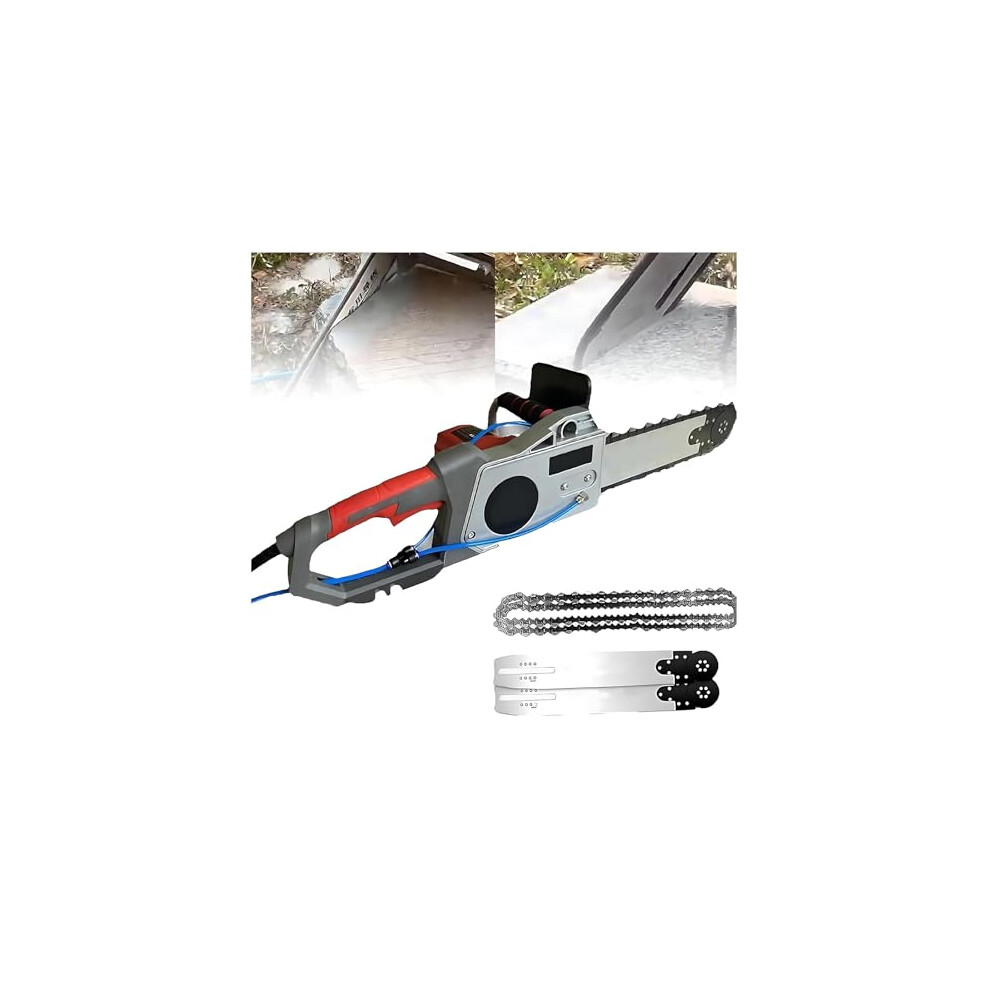 Electric Concrete Chainsaw 220V 480Mm With Diamond Chain Technology And Waterfed Dust Suppression For Reinforced Concrete 9330225602460