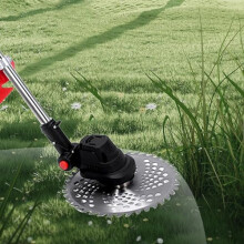 Brushless Cordless Lawn Mower with Battery, Fast Charging Electric Grass Trimmer for Garden Use