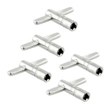 5pcs Metal Drum Key Set for Drummers, Durable Compact Tuning Wrench with Precise Fit