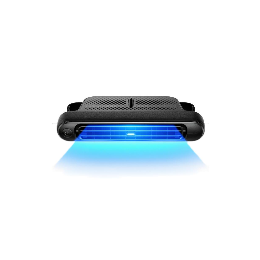 Car Rear Seat Usb Plug-In Dual Turbine Silent Bladeless Electric Fan(Cf04 ) Black 6083684312540