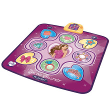 Dance Mat Toys For Kids, Music Dance Touch Play Mat With Led Lights, Adjustable Volume, 5 Game Modes, Built-in Music
