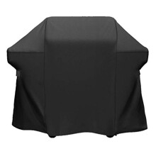 Gas Grill Cover 52x26x43 Inch Waterproof Heavy Duty for Weber Skyline 1200 LP with Adjustable Straps