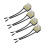 4pcs Light Dimmer Knob Set, Smooth Rotary Control, Easy Installation for Wall and Ceiling Lamps 1