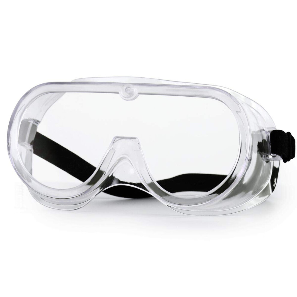 Clear Safety Glasses Protective Eyewear Goggles With Clear Vision Lens For Work And Lab 9330225651260