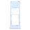 (blue) Für Samsung für Galaxy A13 SM-A135 Original SIM + Micro SD Kartenfach 1