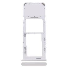 (white) Pour Samsung pour Galaxy A13 SM-A135 plateau de carte SIM + Micro SD d'origine