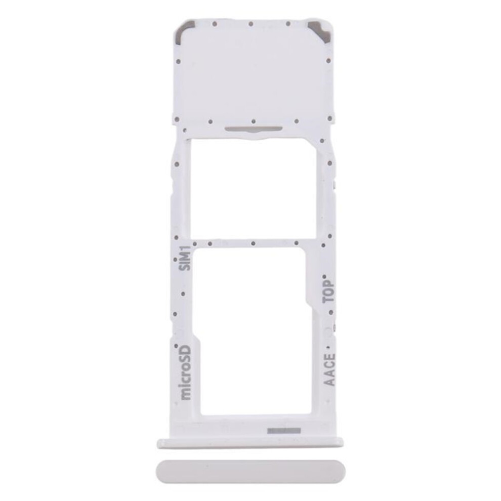 (White) For Samsung For Galaxy A13 Sm-A135 Original Sim + Micro Sd Card Tray White 6963311545926