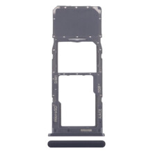 (black) Pour Samsung pour Galaxy A13 SM-A135 plateau de carte SIM + Micro SD d'origine