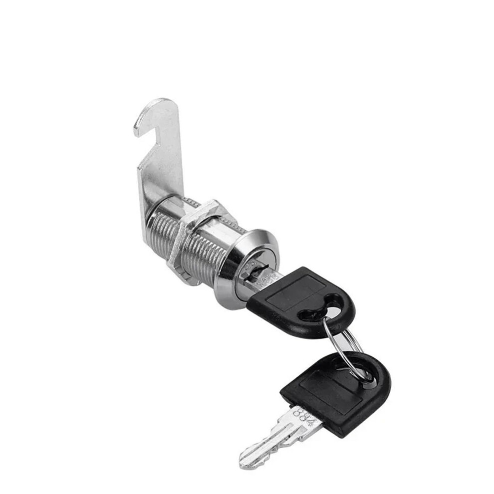 35Mm Zinc Alloy Mailbox Lock, Durable Secure Tongue Lock For Cabinet, Easy Retrofit Single Pack 9310869659426