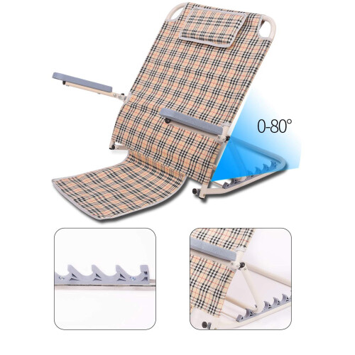 Adjustable Backrest for Bed  Reclining Back Support for Elderly Reading or TV Use, 2 Pack 2