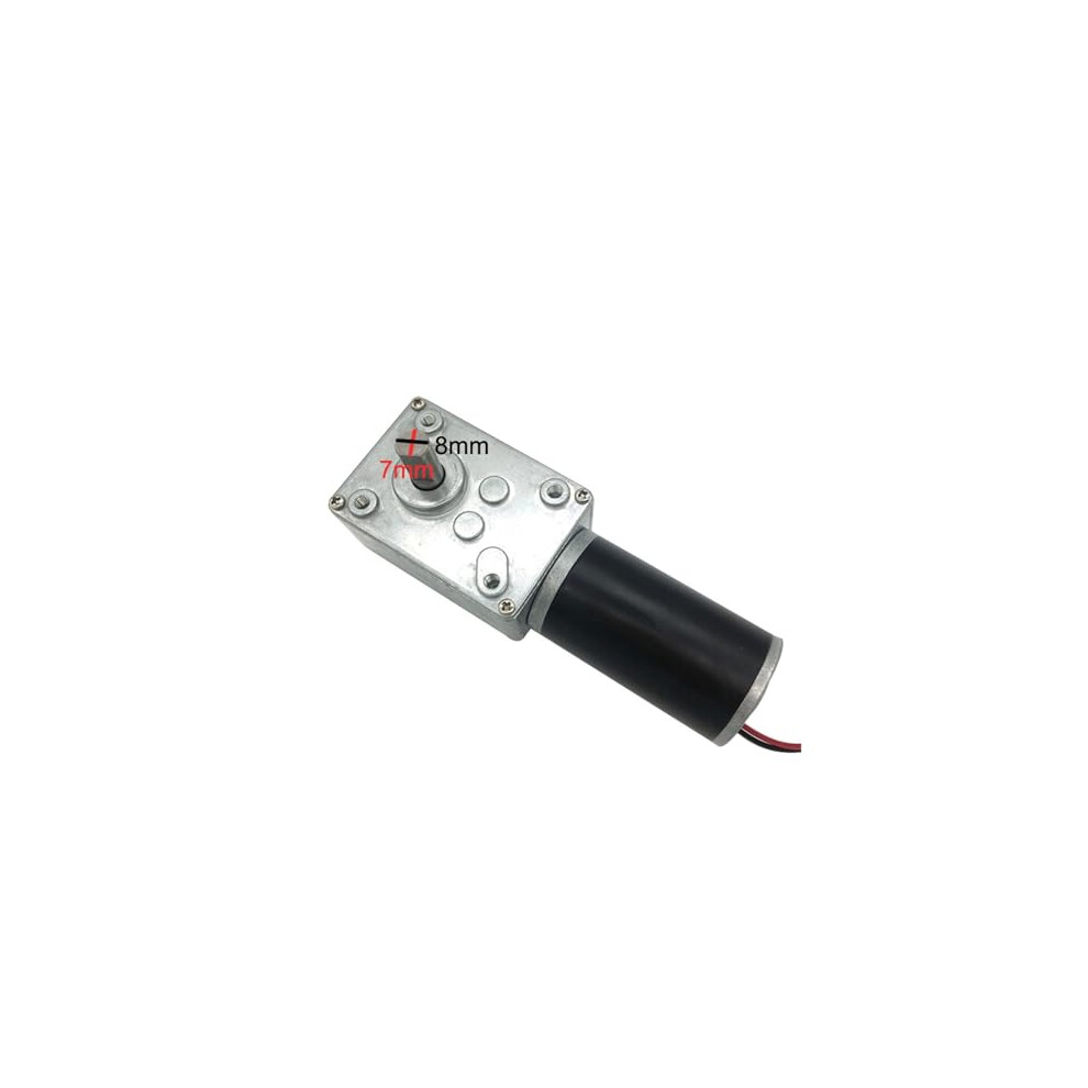 12V 12Rpm Dc Worm Gear Motor Torque SelfâLocking Reversible Starter Compact Design 9330225605409