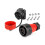 YM24 M24 IP67 Waterproof 3 Pin Connector Plug Socket Set, Quick Snap Lock for Stage Lighting 1