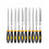 10pcs Needle File Set for 3D Printing Models, Precision Deburring Tools with Durable Steel Construction 1
