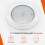 RV LED Ceiling Light 12V Interior Dome Light Soft White 3500K Dimmable Brightness Pack of 2 2