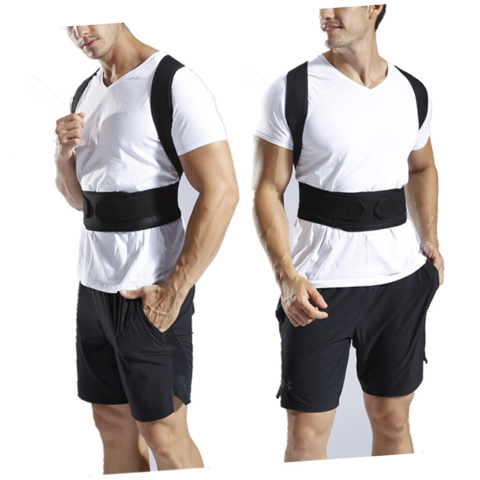 Adjustable Posture Corrector Back Support Brace for Men and Women, Lumbar Pain Relief and Alignment