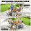 Outsunny Outsunny Patio Dining Table Expandable 80-120 cm 3