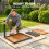 Outsunny Outsunny Patio Dining Table Expandable 80-120 cm 4